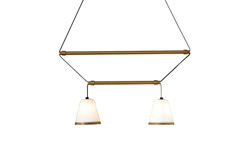 Nami Gold Chandelier by Reiko Kaneko